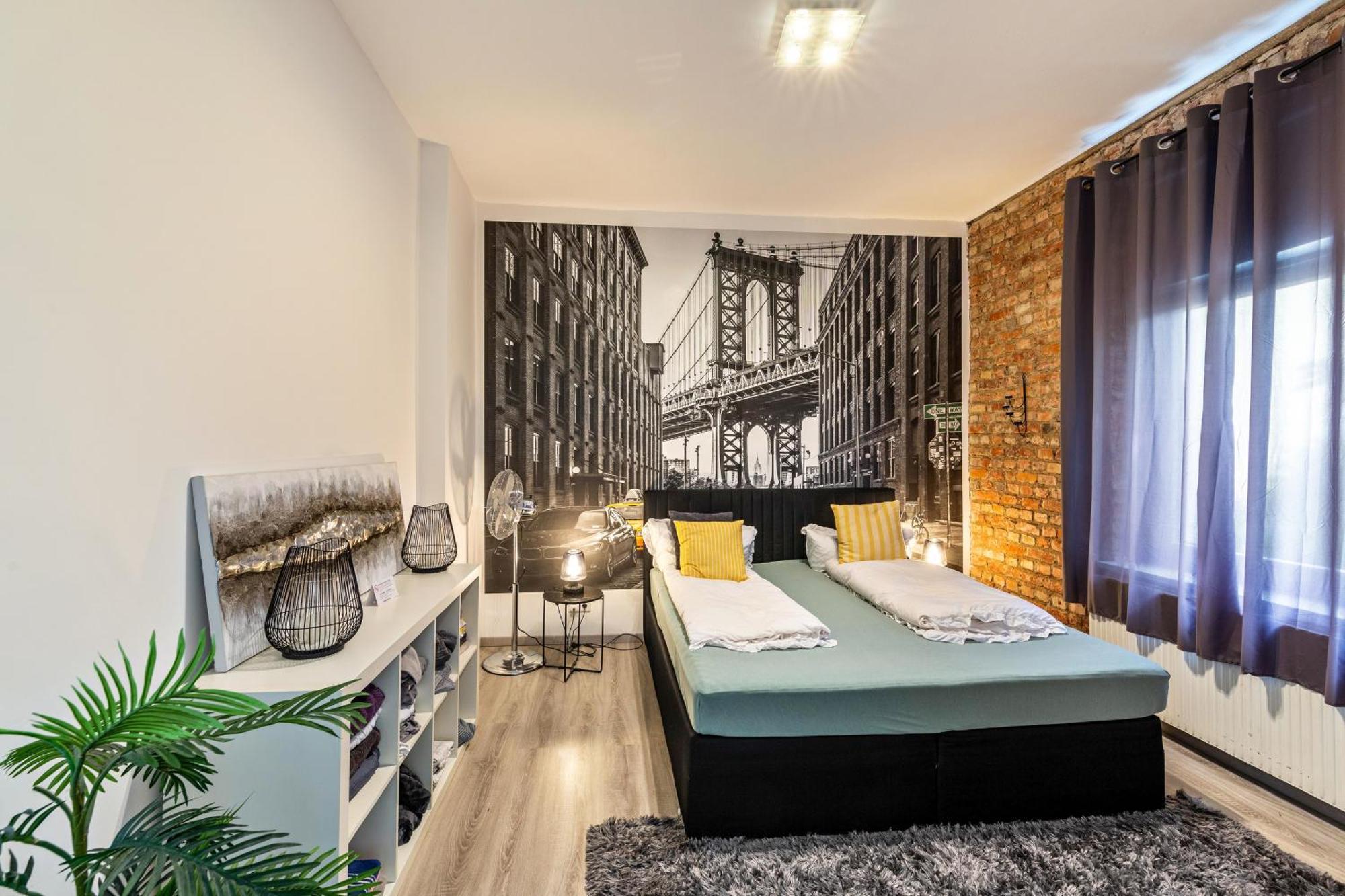 Appartment New York Nichtraucher Duisburgo Esterno foto